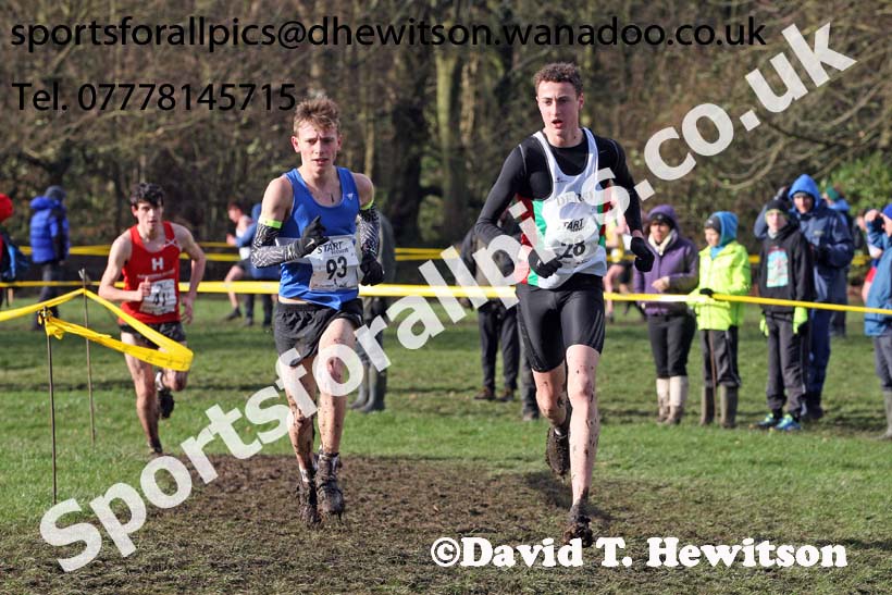 Mens under-17 Northern Cross Country Champs., Witton Park, Blackburn. Photo: David T. Hewitson/Sports for All Pics